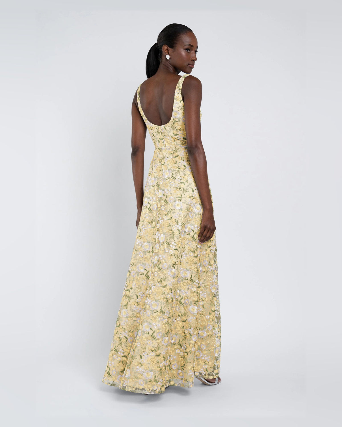 a-line maxi formal dress - image 2