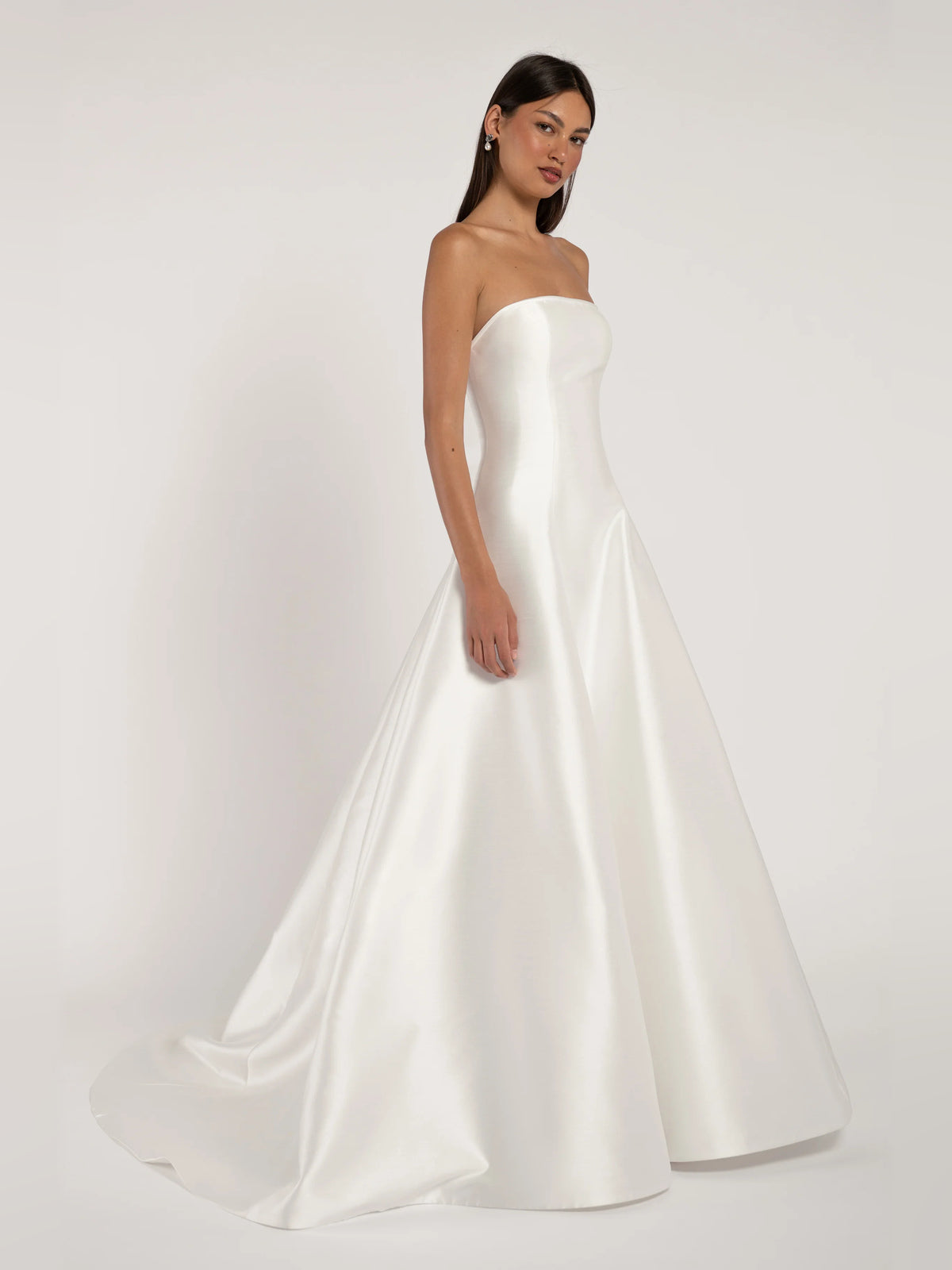 strapless a-line floor-length formal dress - image 2