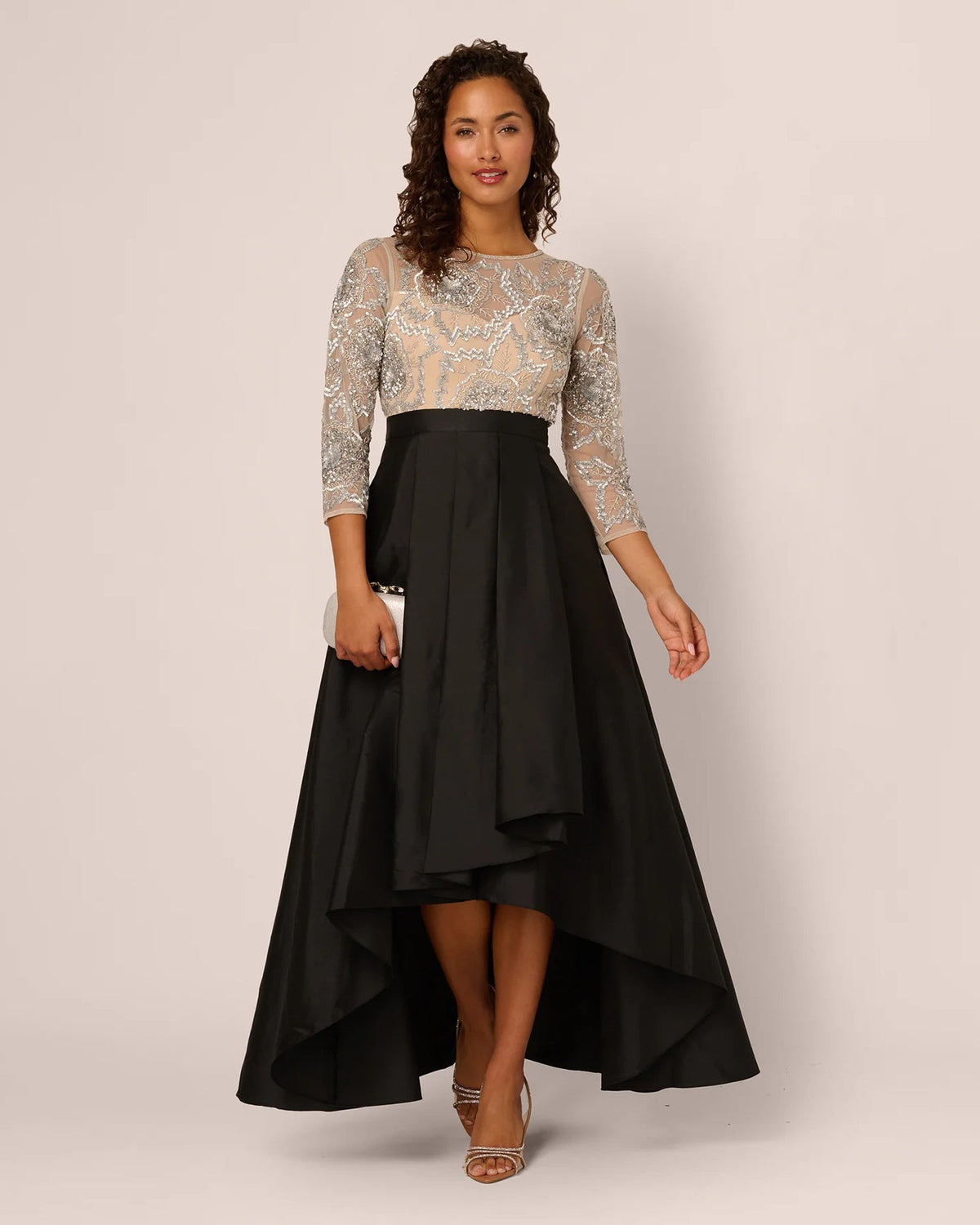 a-line maxi mother of the bride dress - image 2
