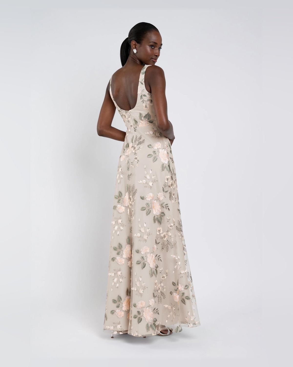 a-line maxi formal dress - image 2