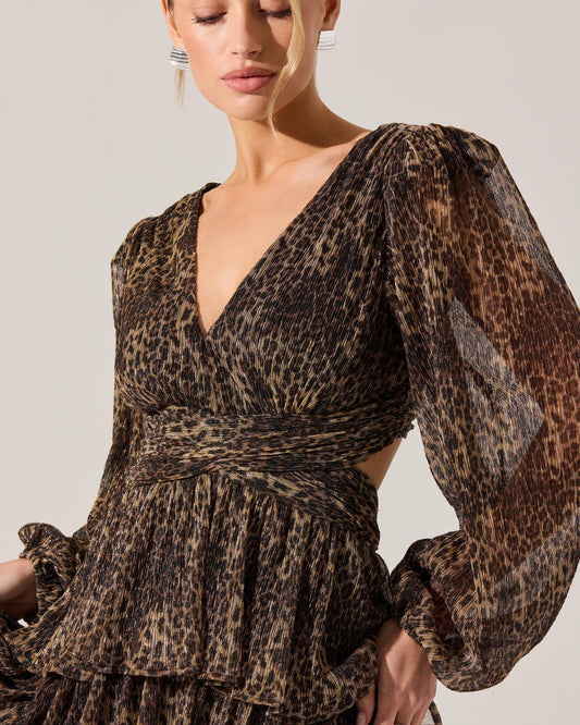 spaghetti strap a-line maxi formal dress - image 2