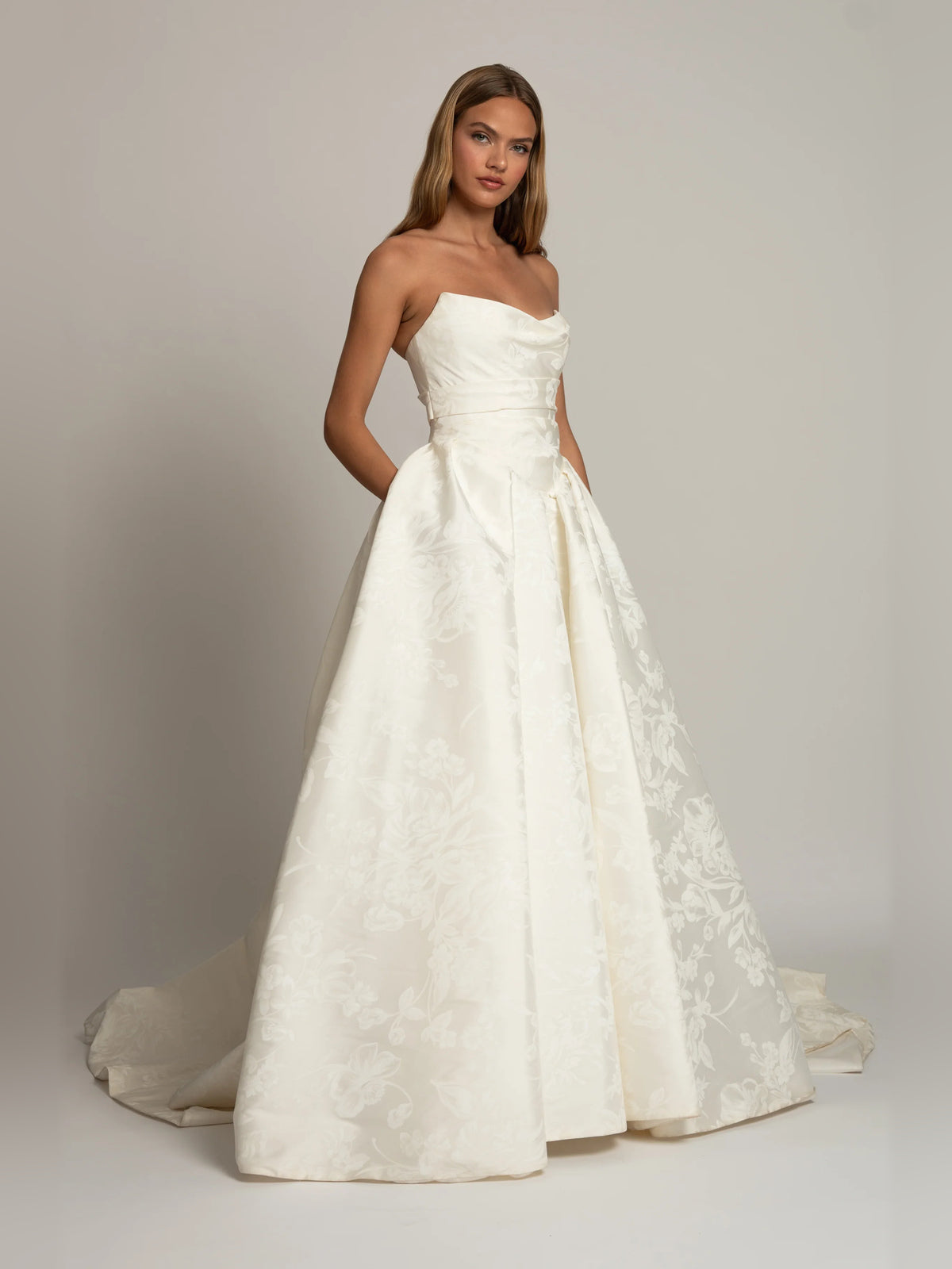 ball-gown floor-length formal dress - image 2