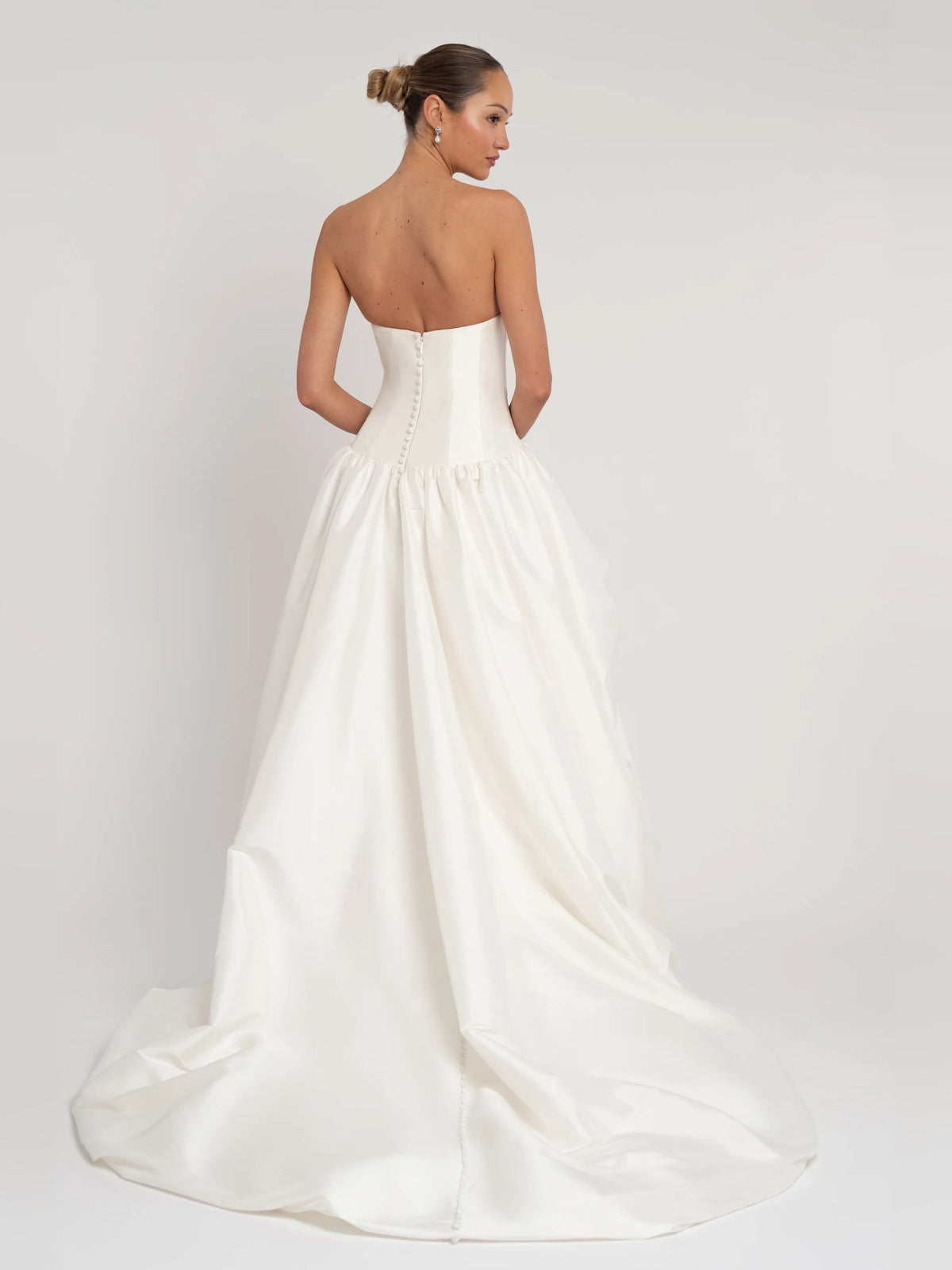 ball-gown high-low formal dress - image 2