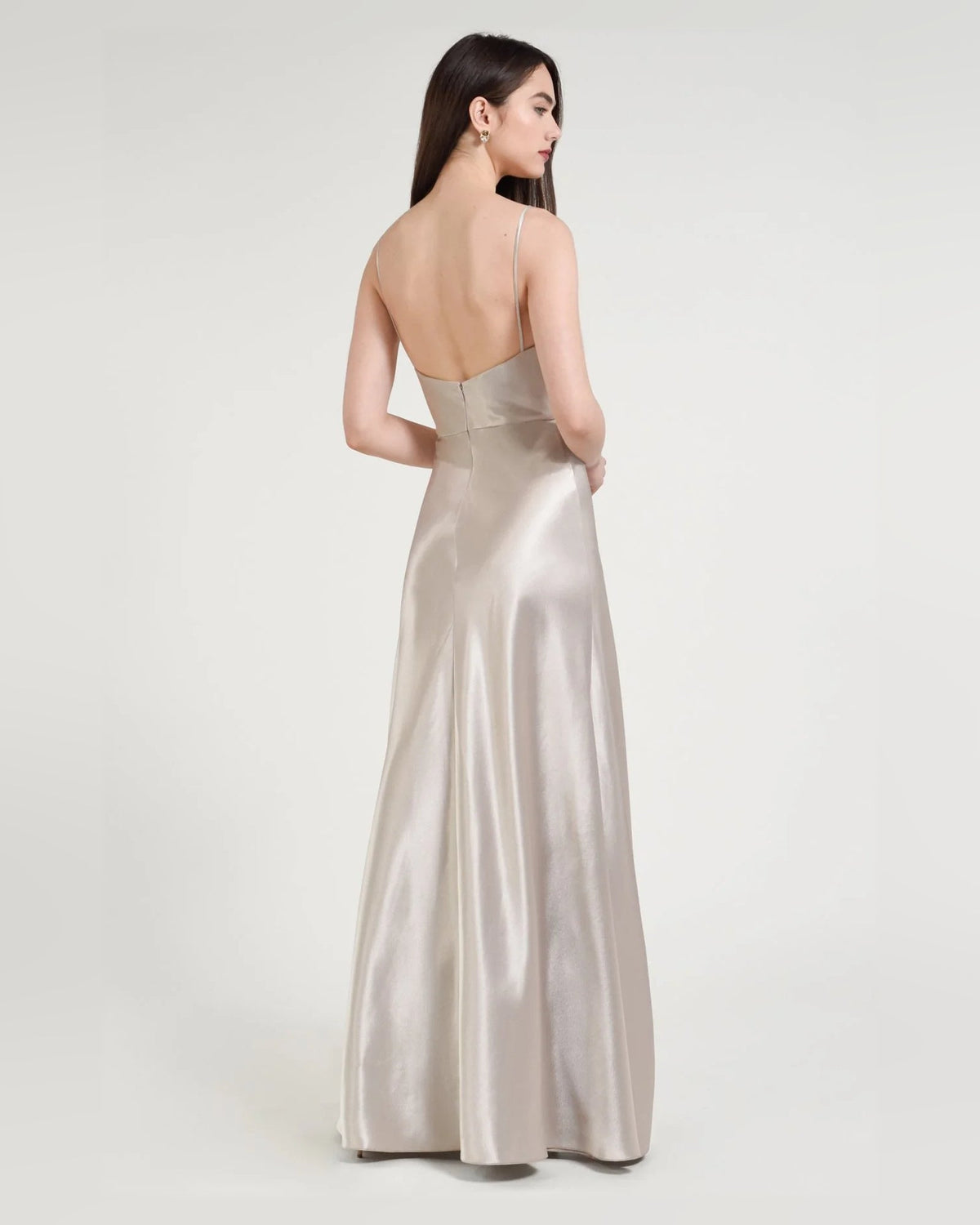 v neck a-line floor-length formal dress - image 2