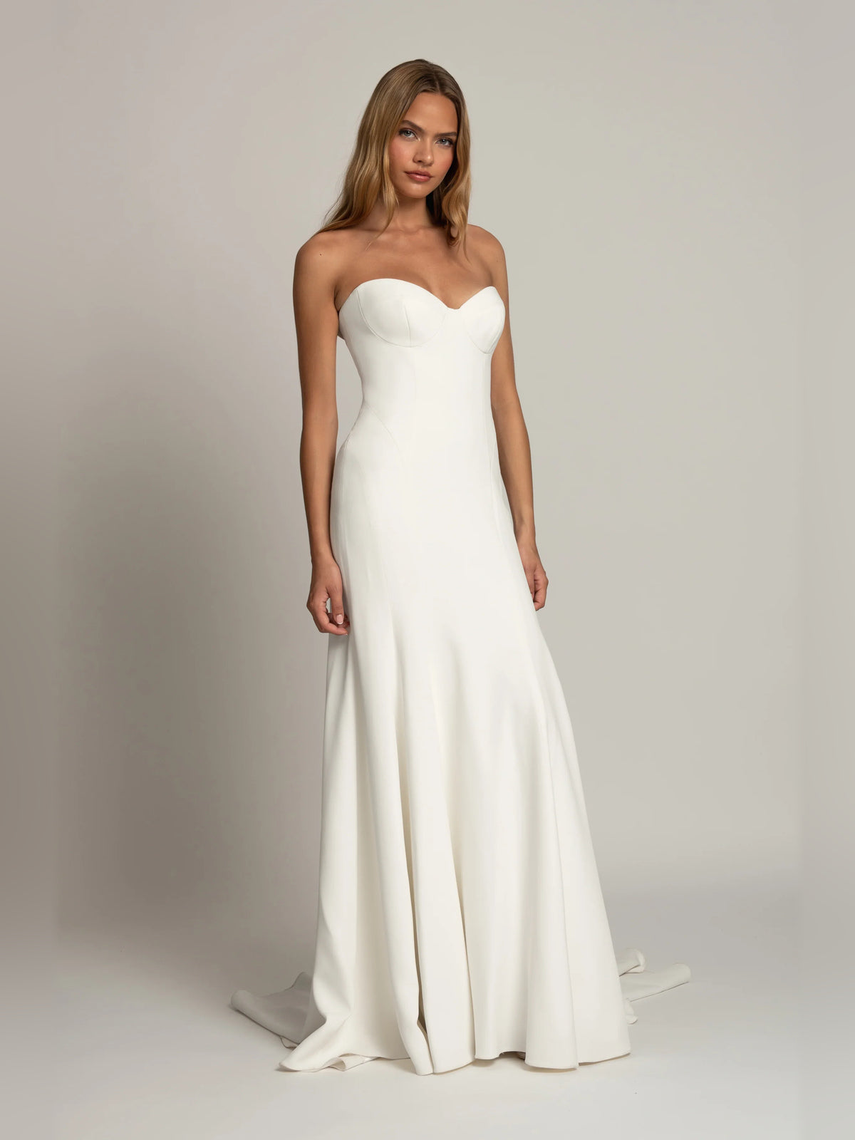 sweetheart a-line floor-length formal dress - image 2