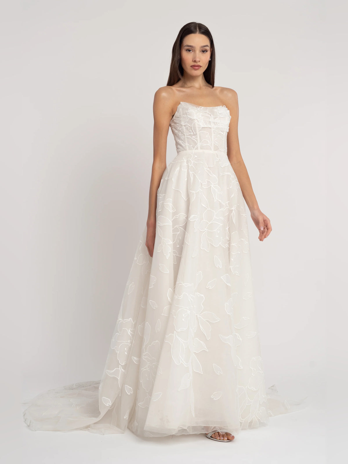 sweetheart a-line floor-length formal dress - image 3