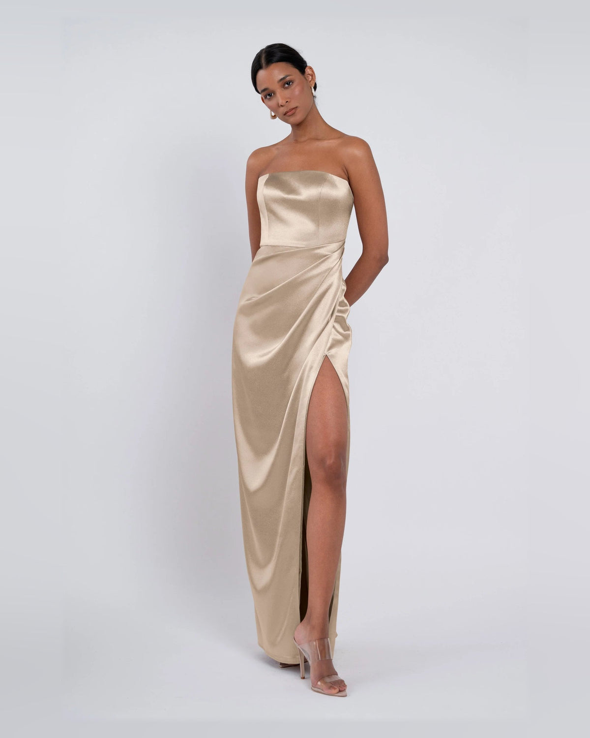 a-line maxi formal dress - image 3