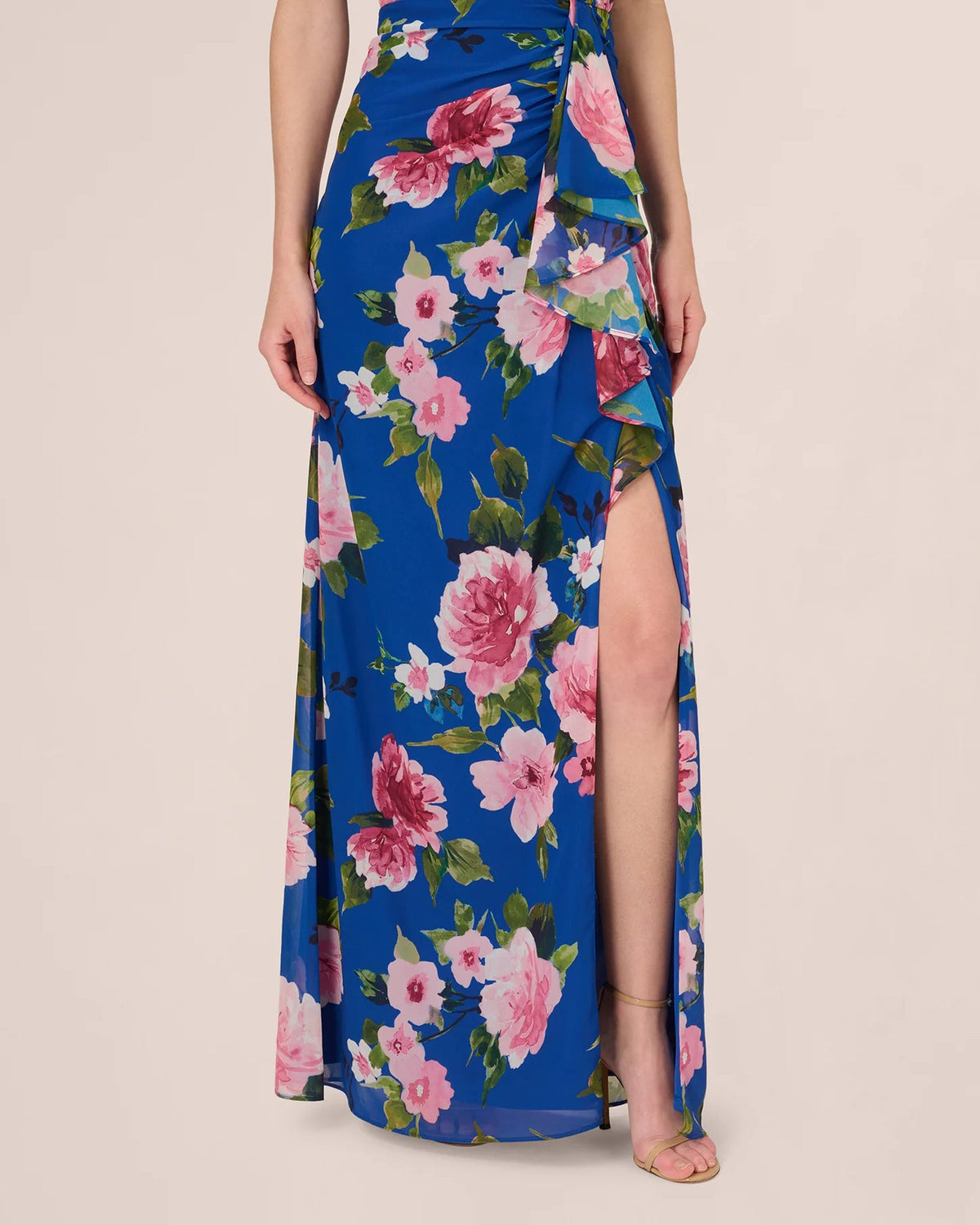 a-line maxi mother of the bride dress - image 3