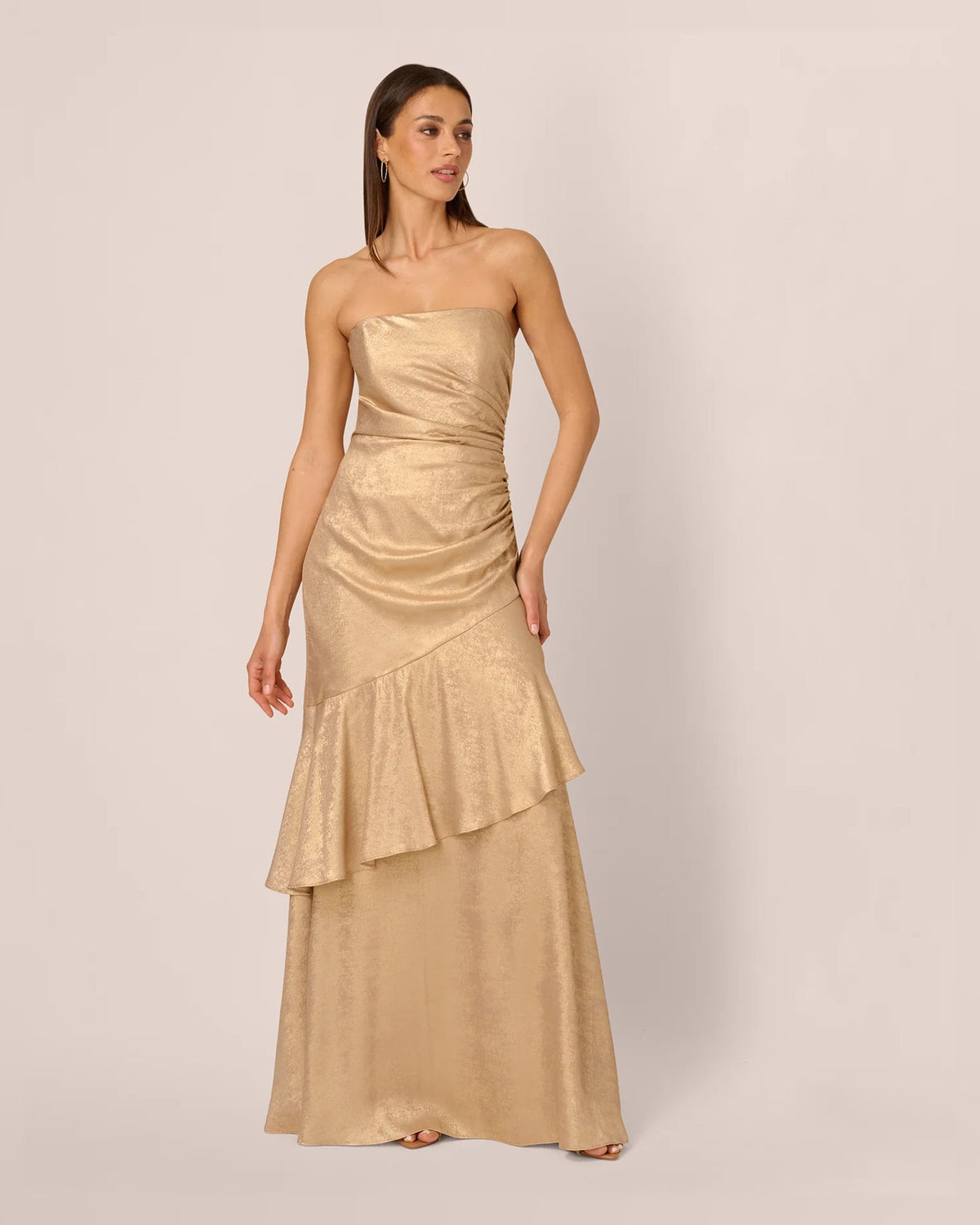 strapless a-line floor-length formal dress - image 3