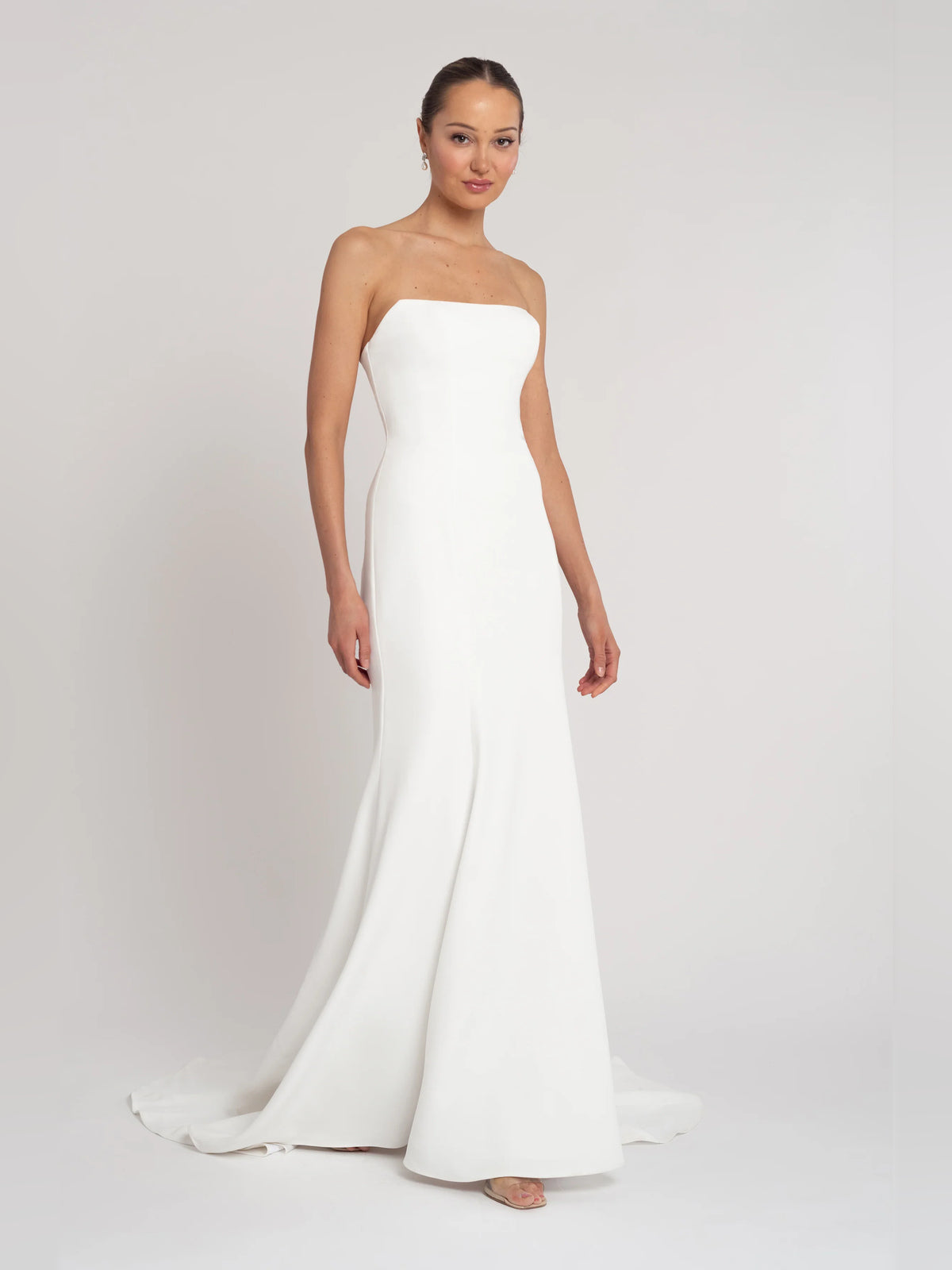 fit-and-flare floor-length formal dress - image 3