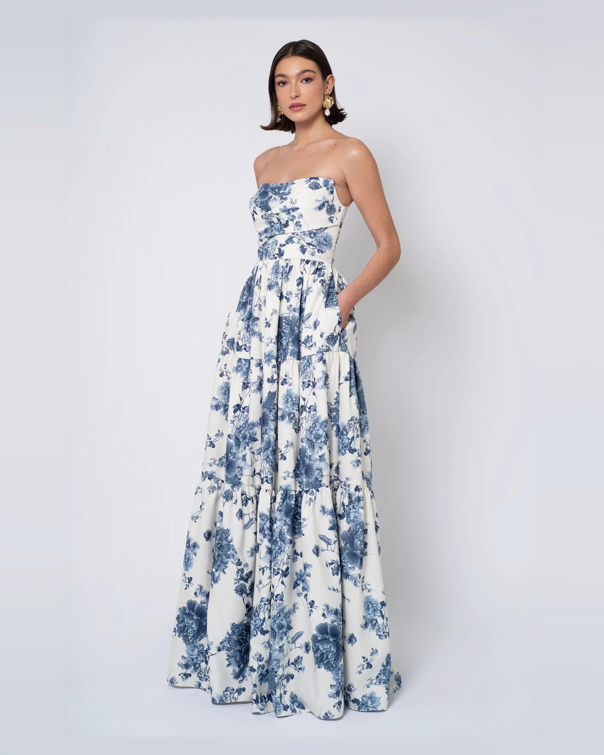 a-line maxi formal dress - image 3