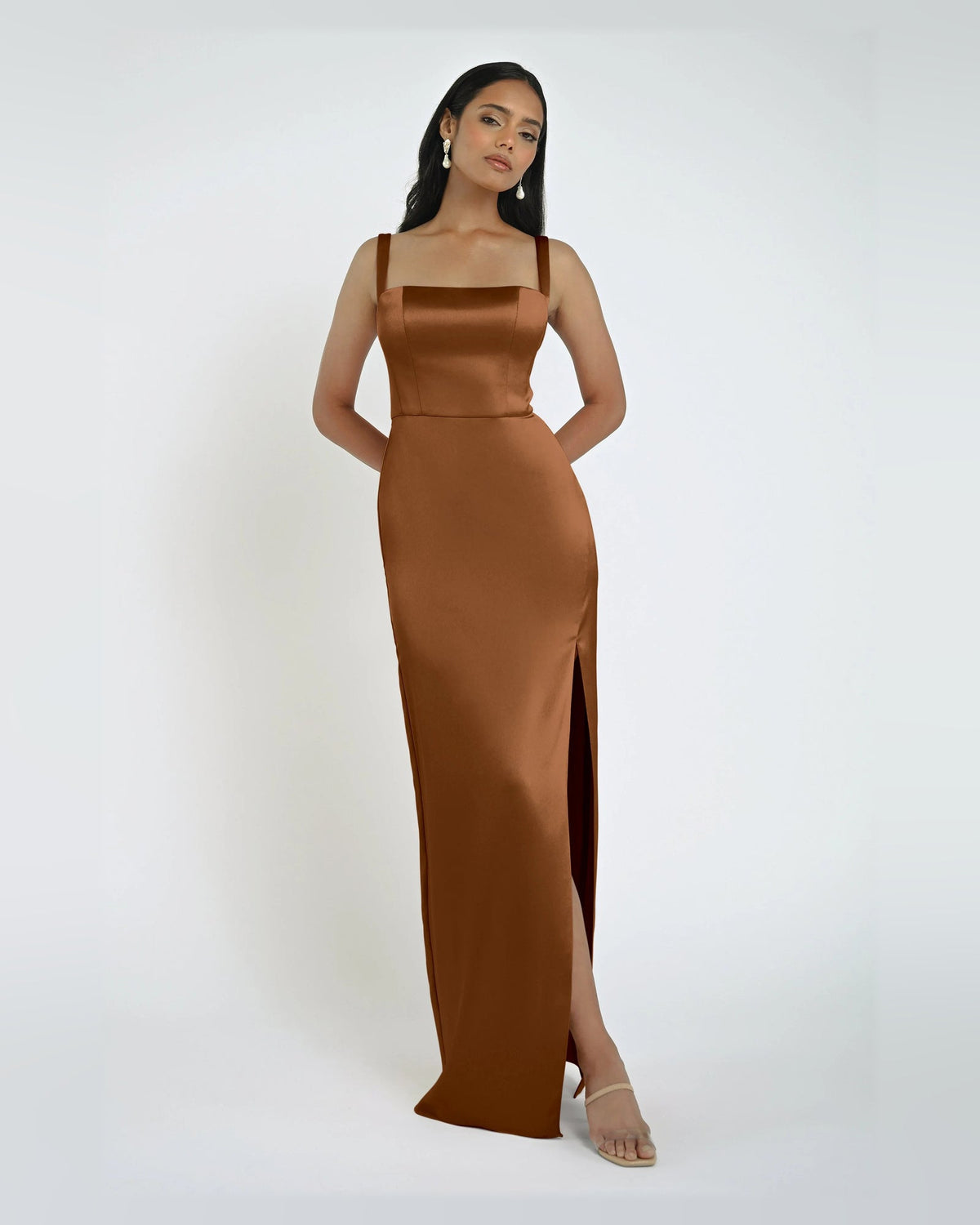 a-line maxi formal dress - image 3