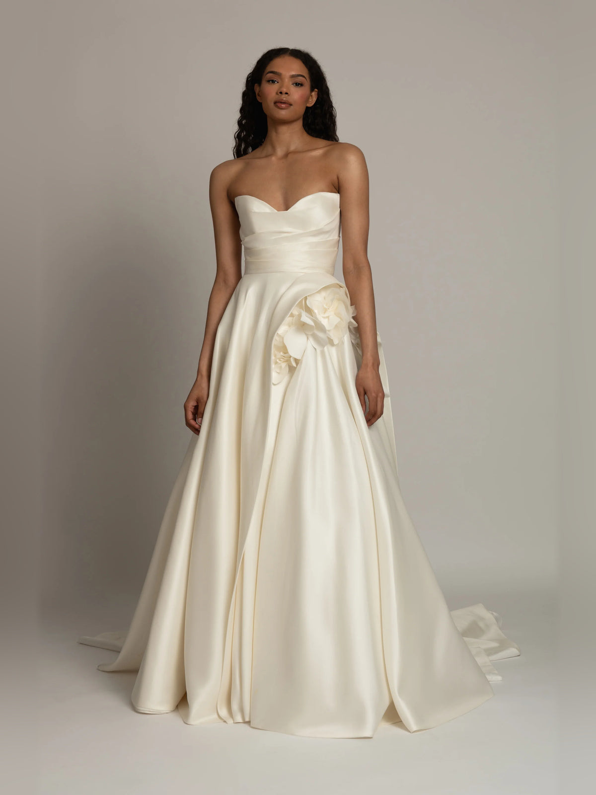 cowl neck ball-gown floor-length formal dress - image 3