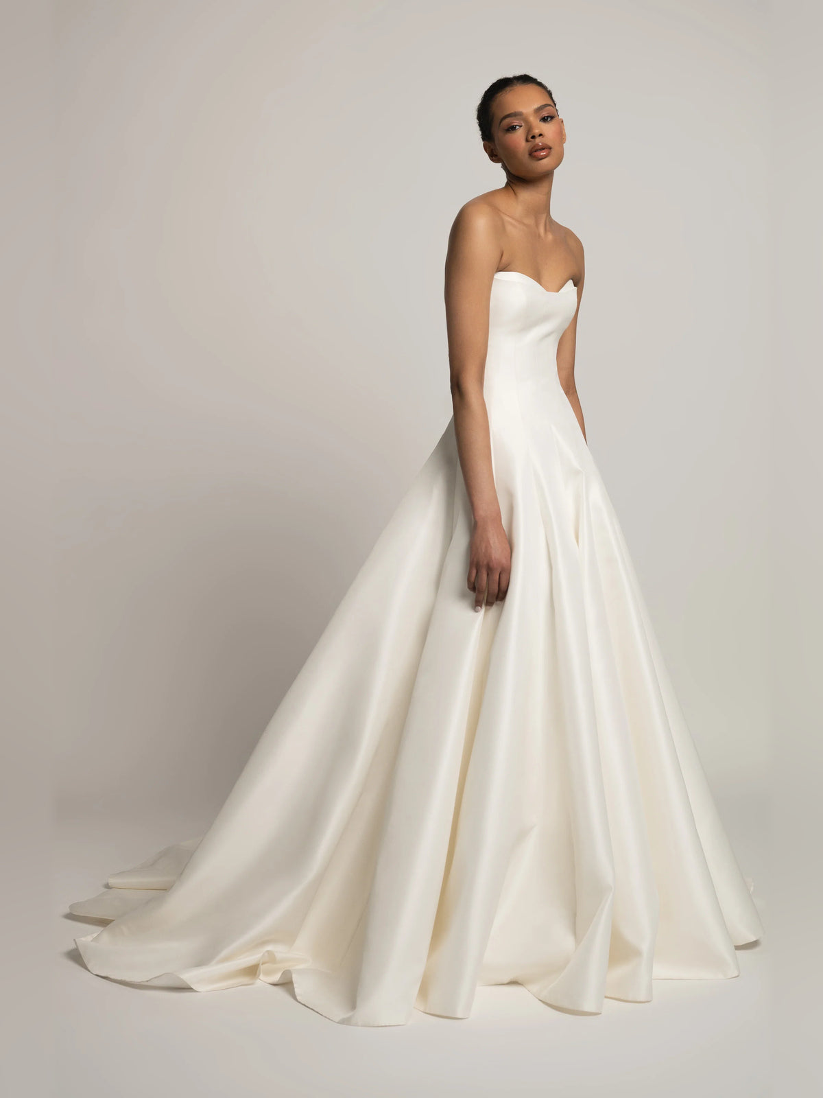 sweetheart ball-gown floor-length formal dress - image 3