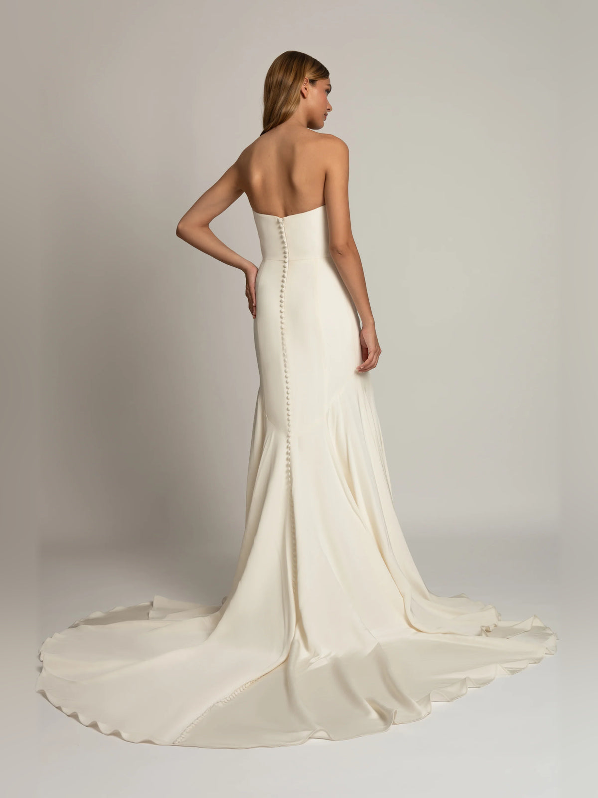 fit-and-flare floor-length formal dress - image 3