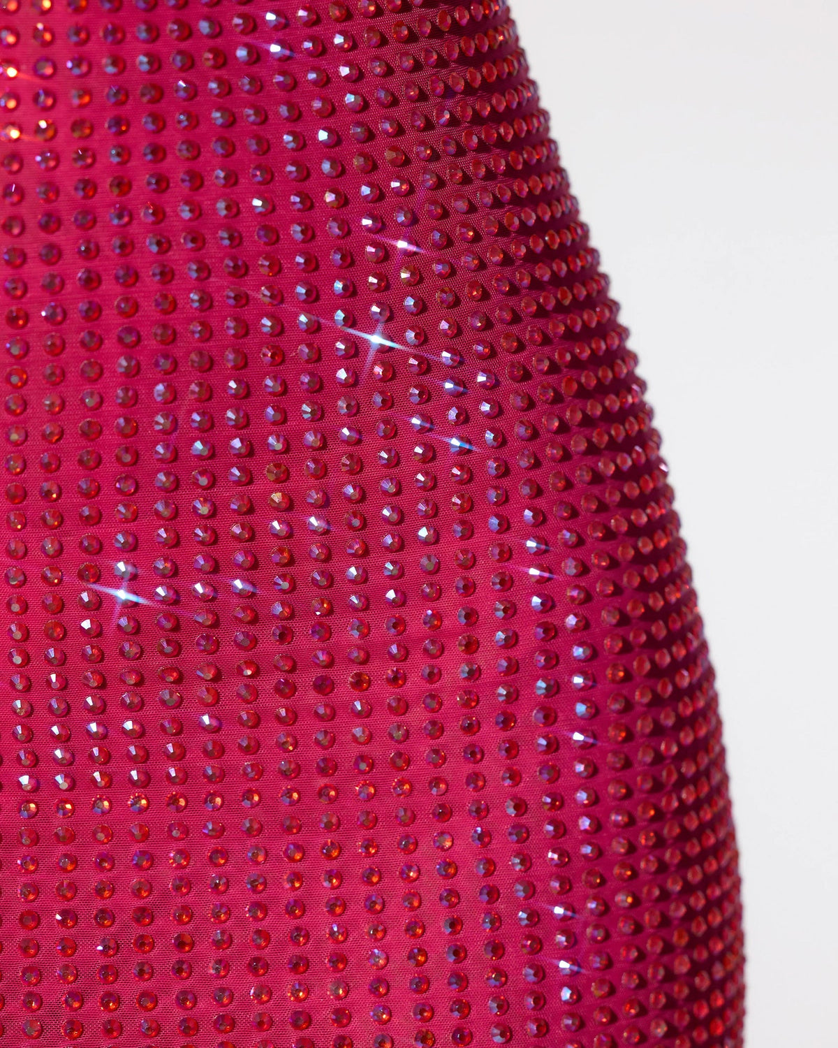 rhinestone halter cowl neck bodycon homecoming dress - image 4
