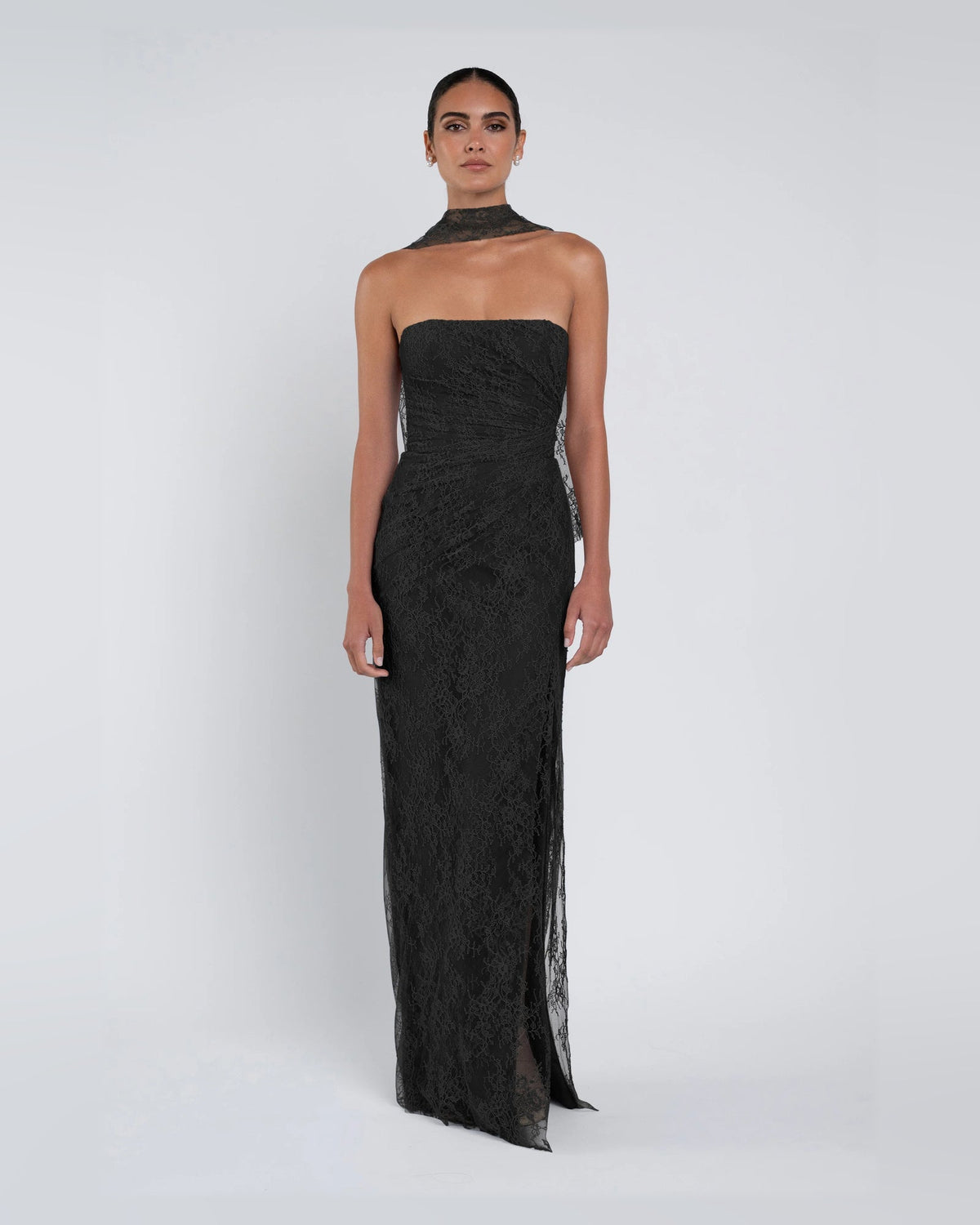 a-line maxi formal dress - image 4