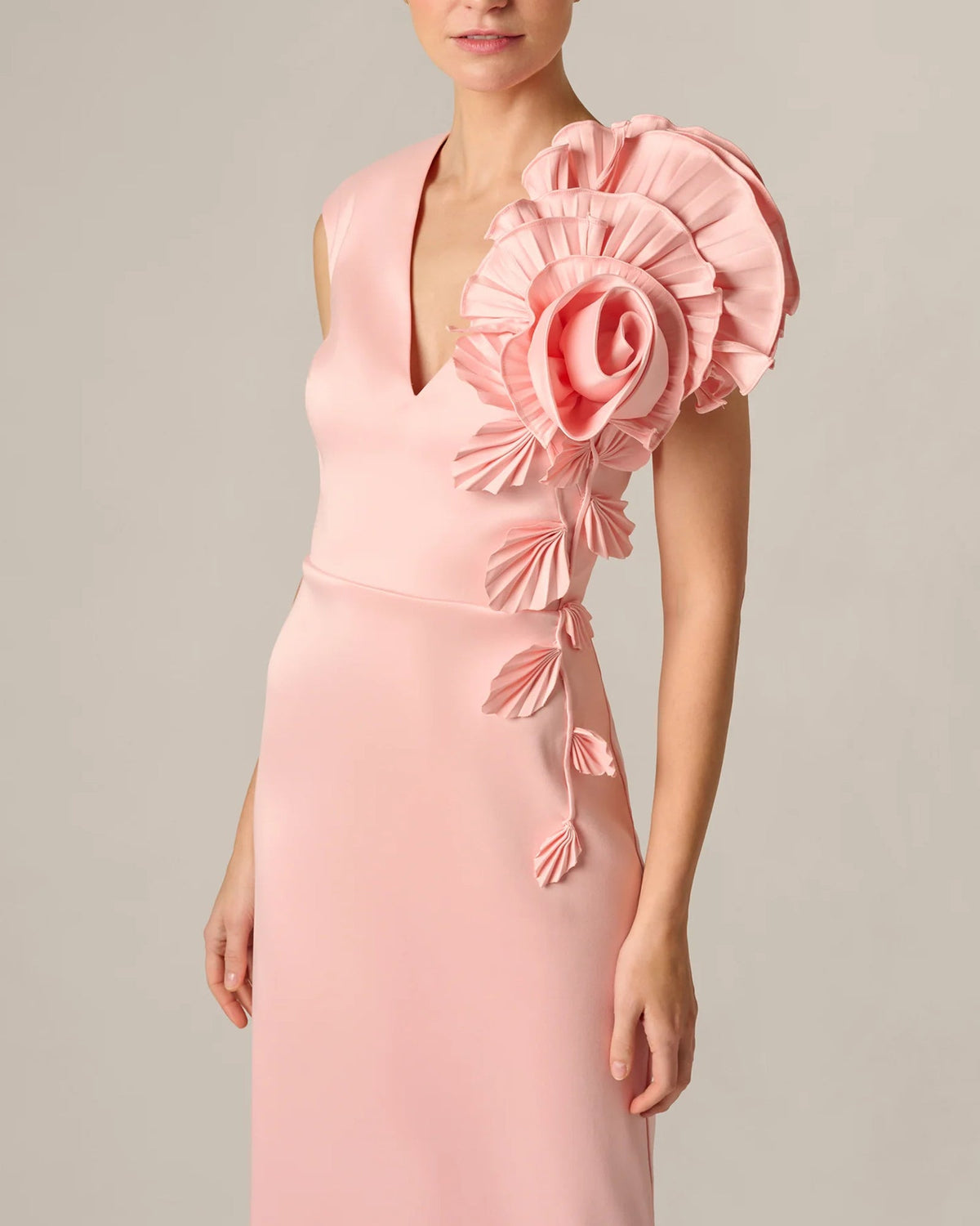 a-line maxi mother of the bride dress - image 4