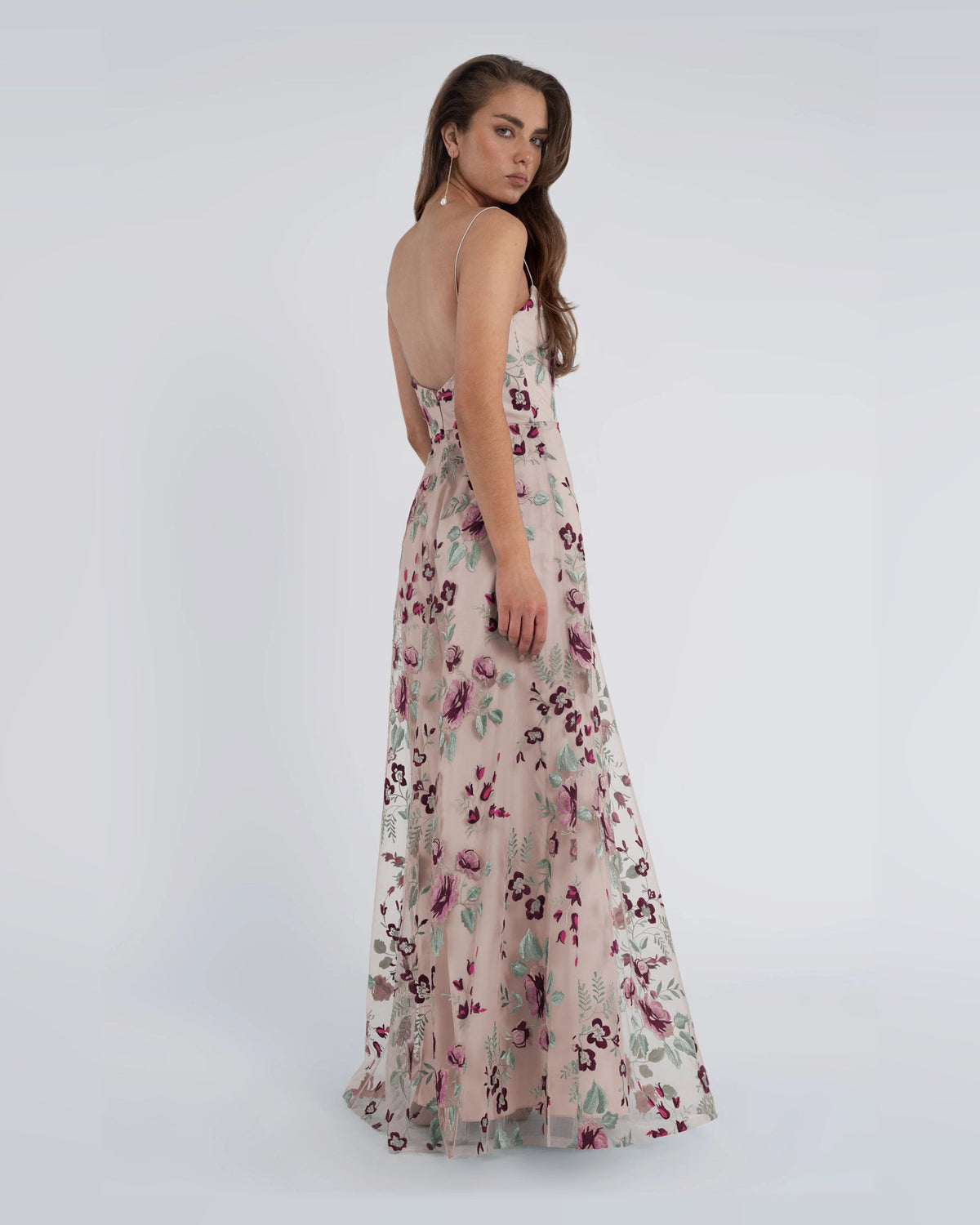 a-line maxi formal dress - image 4