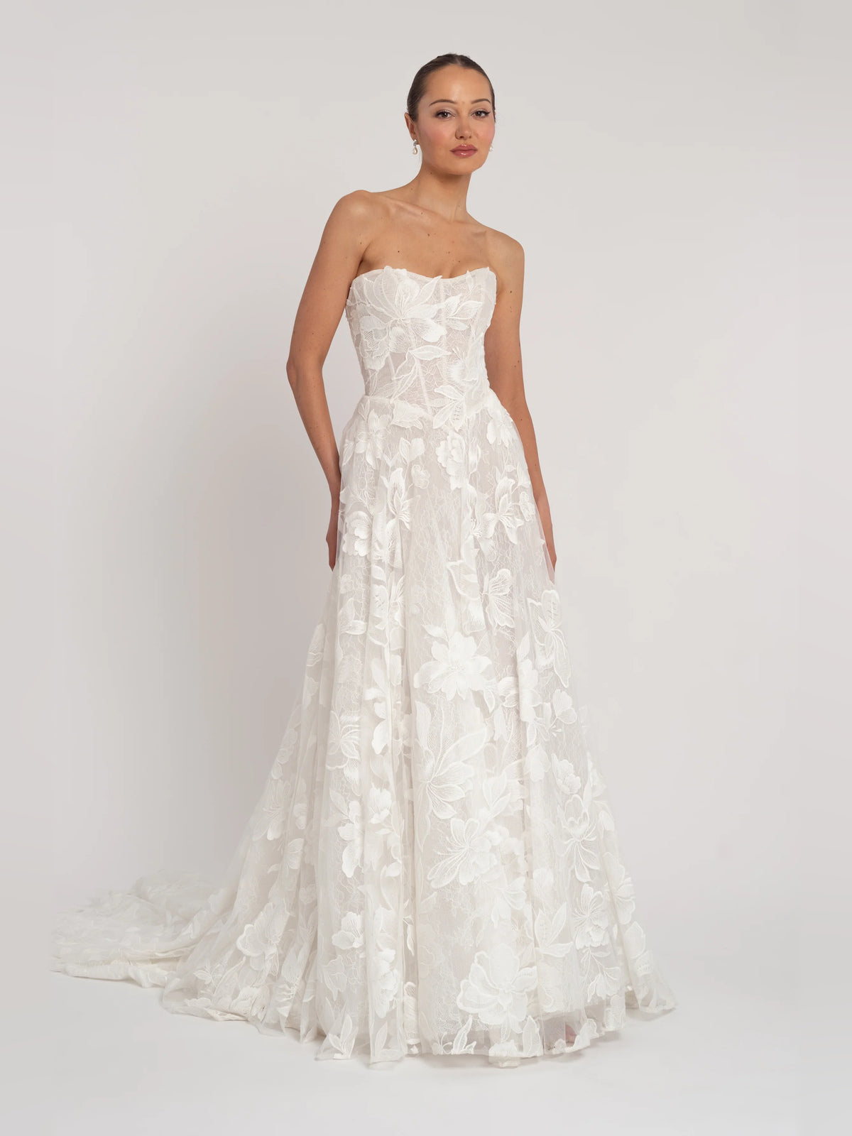 sweetheart a-line floor-length formal dress - image 4