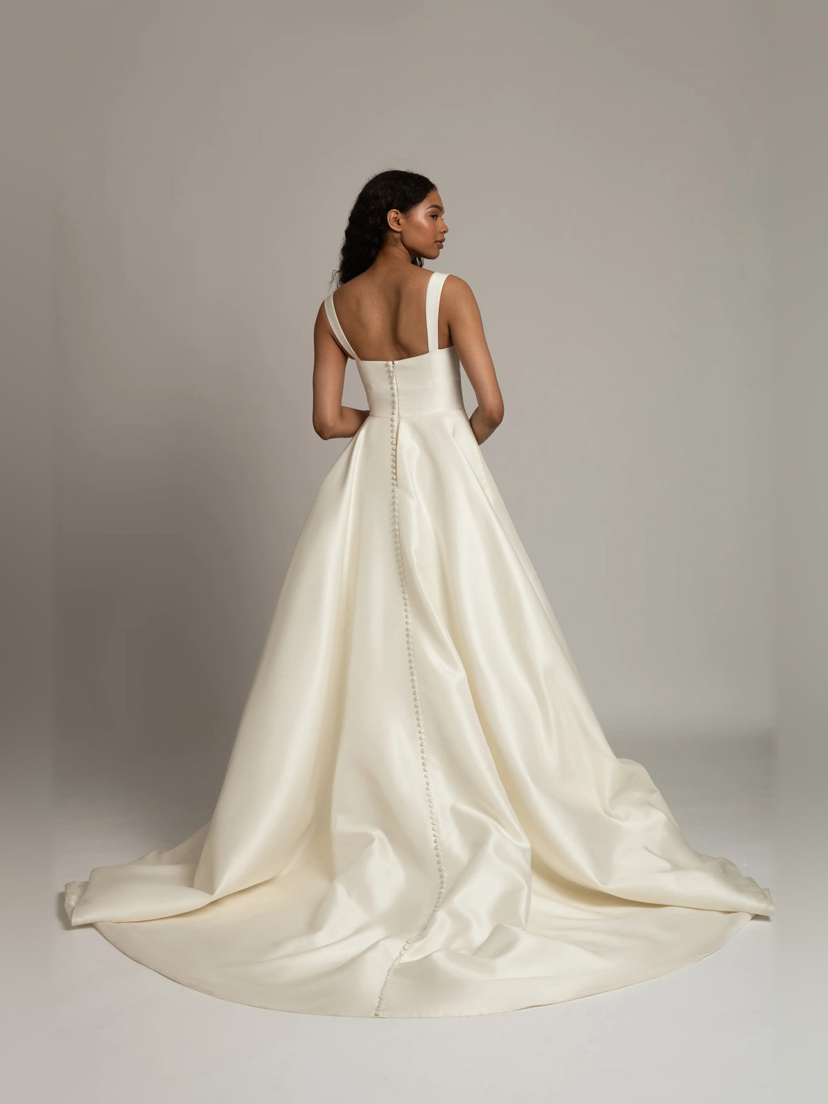 square neck ball-gown floor-length formal dress - image 4