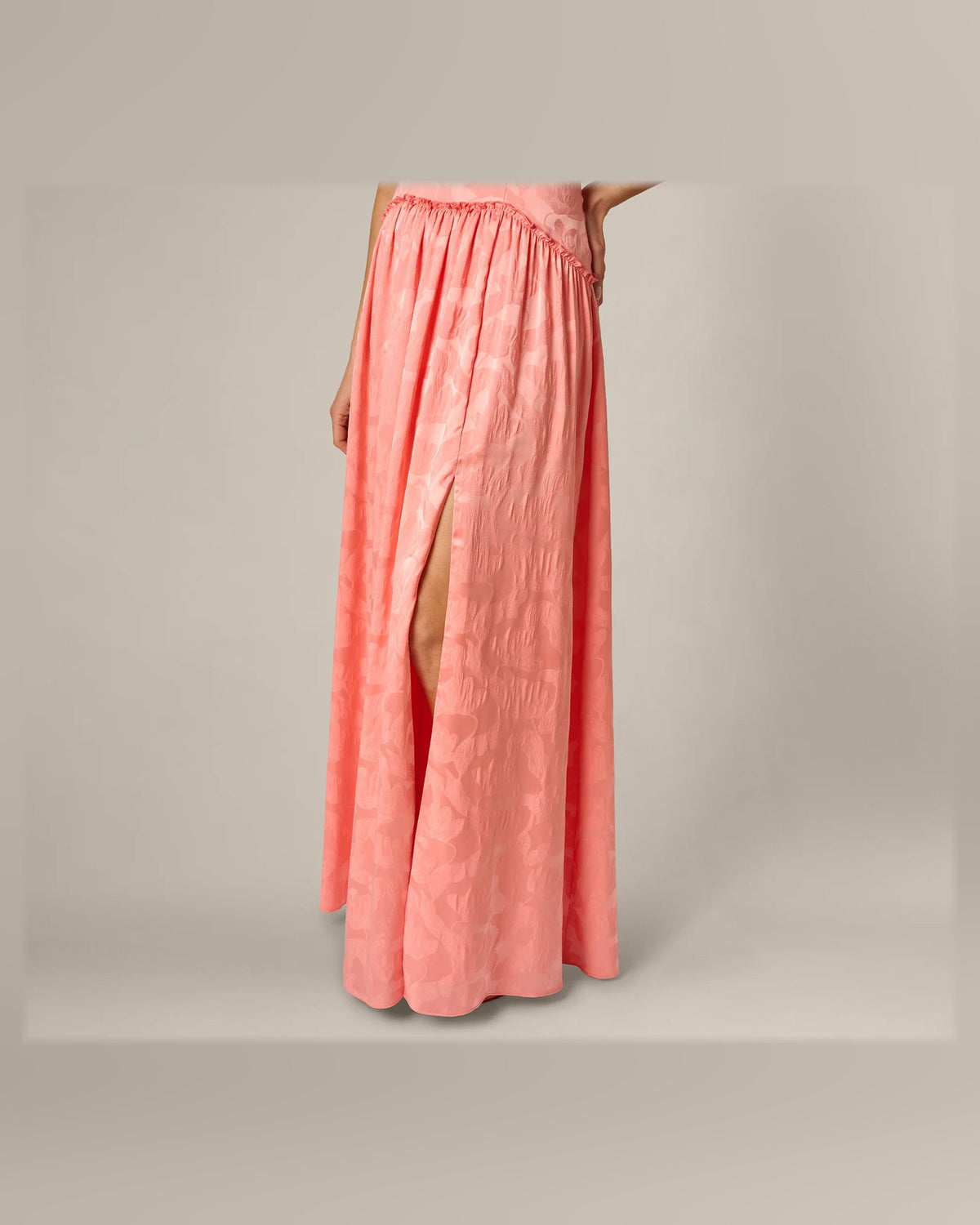 square neck a-line floor-length formal dress - image 4