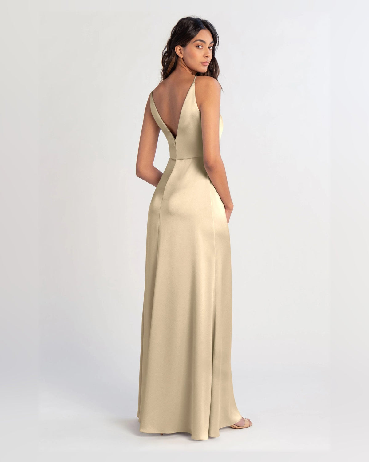 v neck a-line floor-length formal dress - image 4