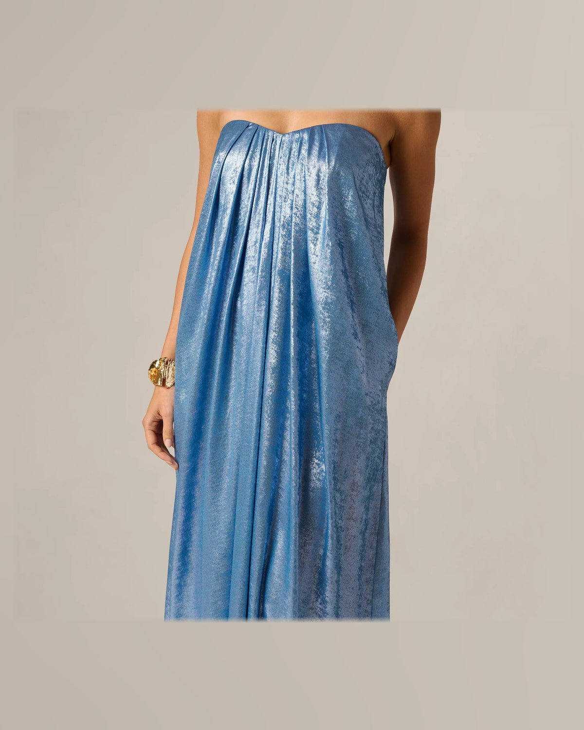 sweetheart a-line maxi formal dress - image 4