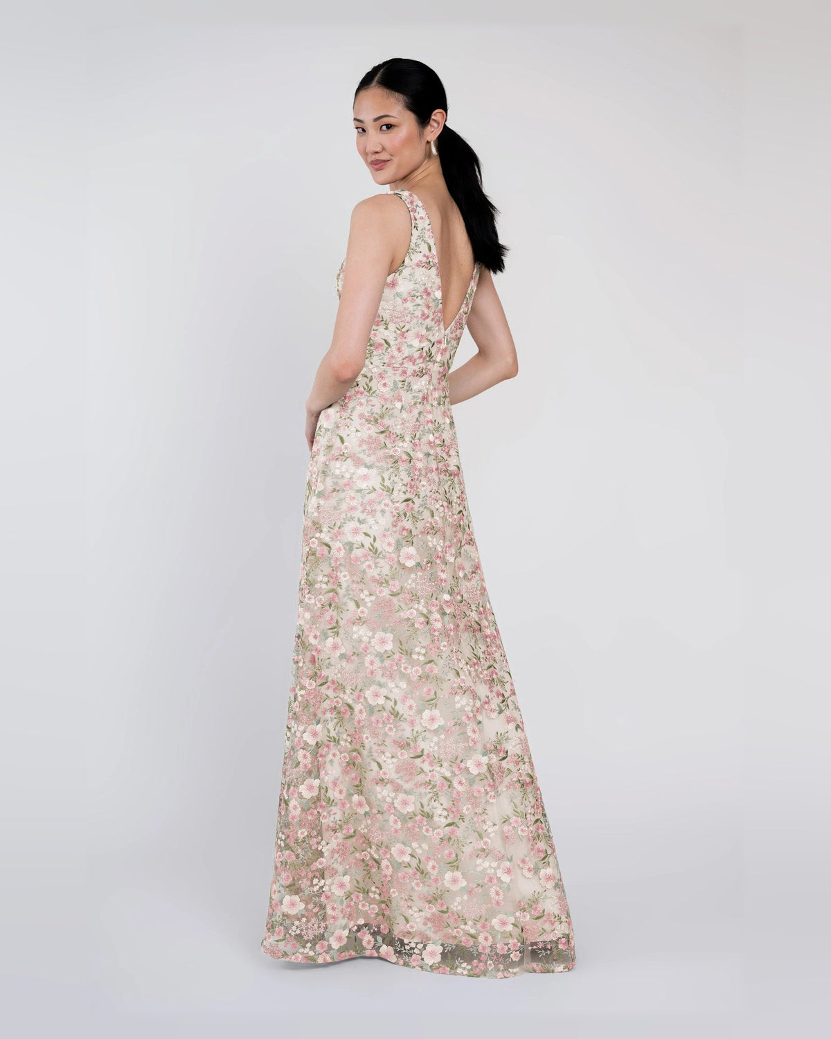 a-line maxi formal dress - image 4