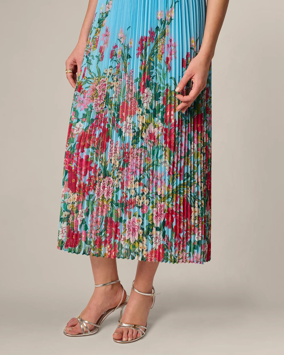 a-line midi mother of the bride dress - image 4