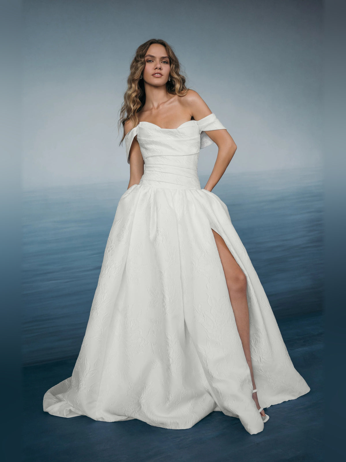 sweetheart ball-gown floor-length formal dress - image 4