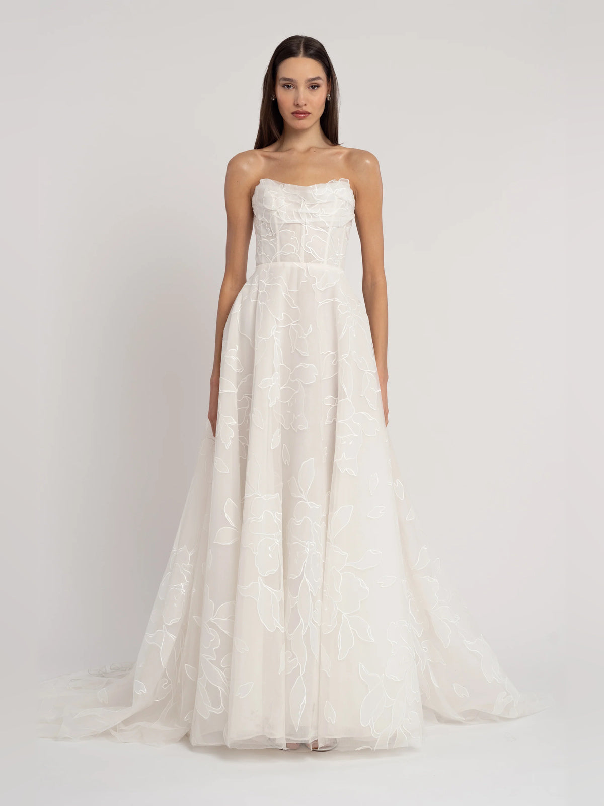 sweetheart a-line floor-length formal dress - image 4