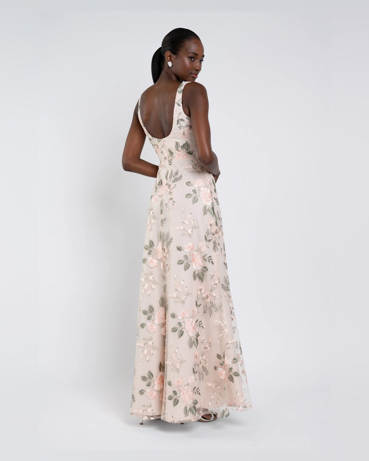 a-line maxi formal dress - image 4