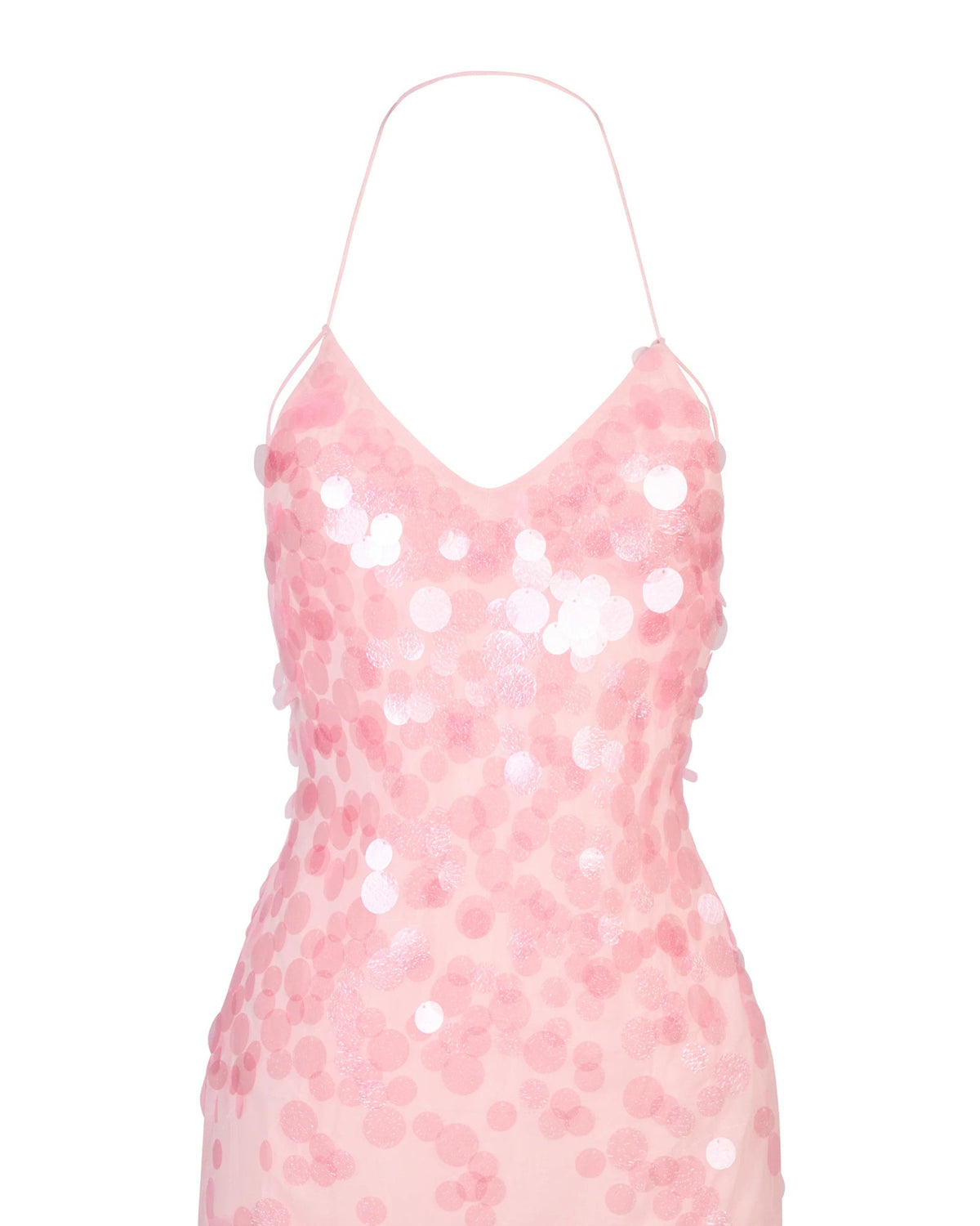 naya embellished baby pink mini homecoming dress - image 5