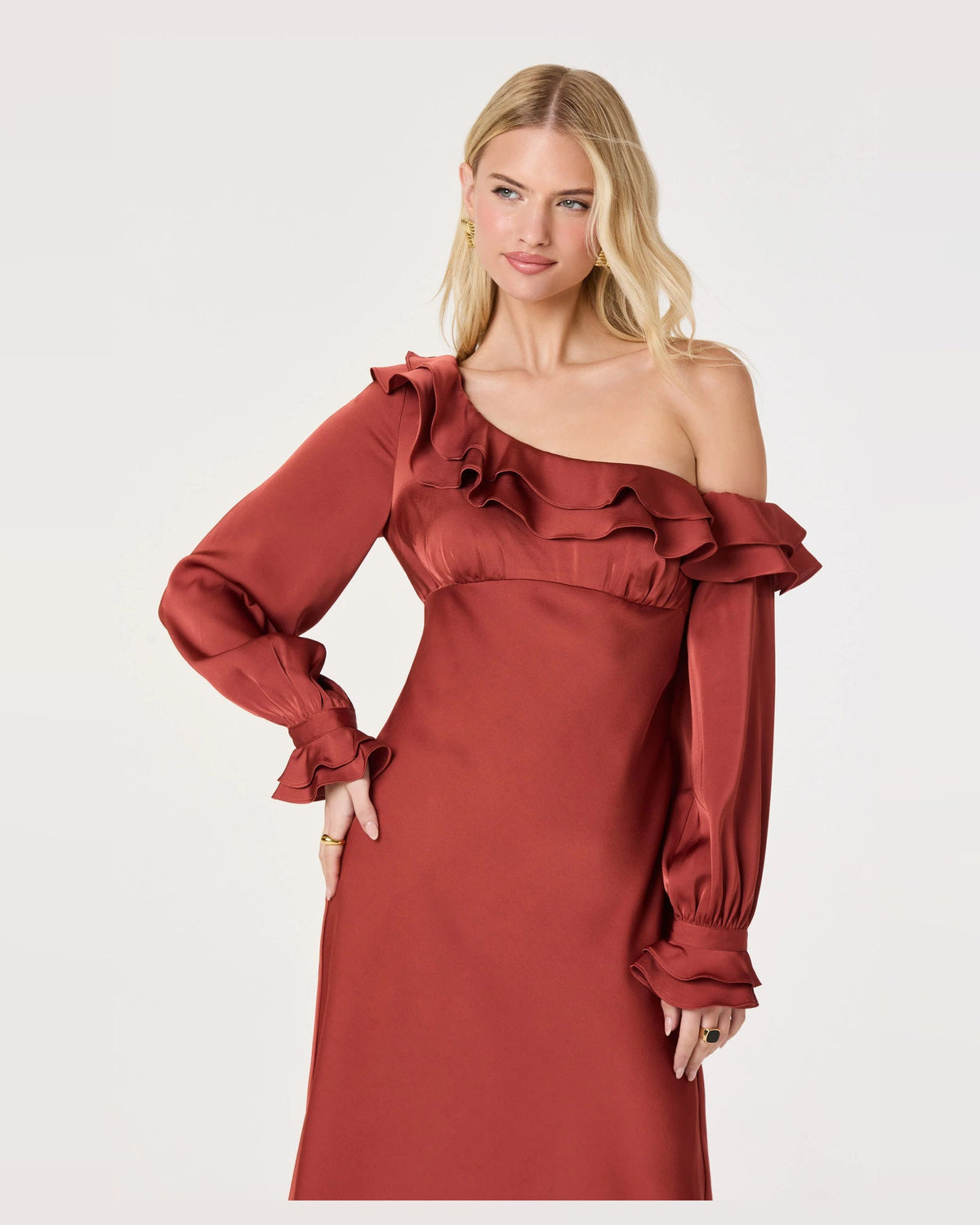 off-shoulder a-line maxi formal dress - image 5