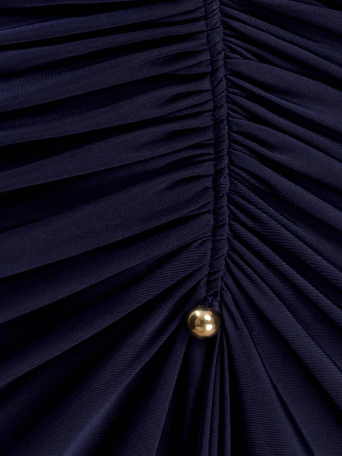 Ink Blue formal dress with a-line shape