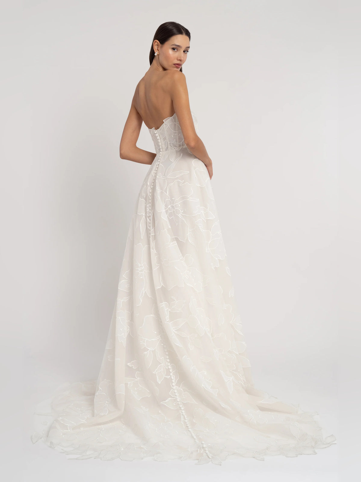 sweetheart a-line floor-length formal dress - image 5