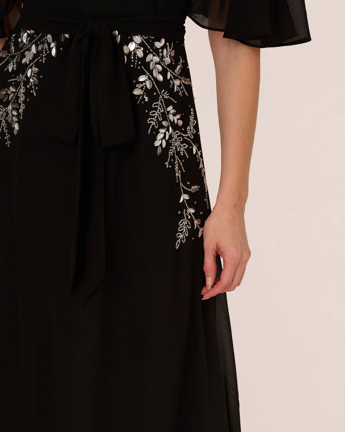 v neck mermaid ankle-length mother of the bride dress - image 5