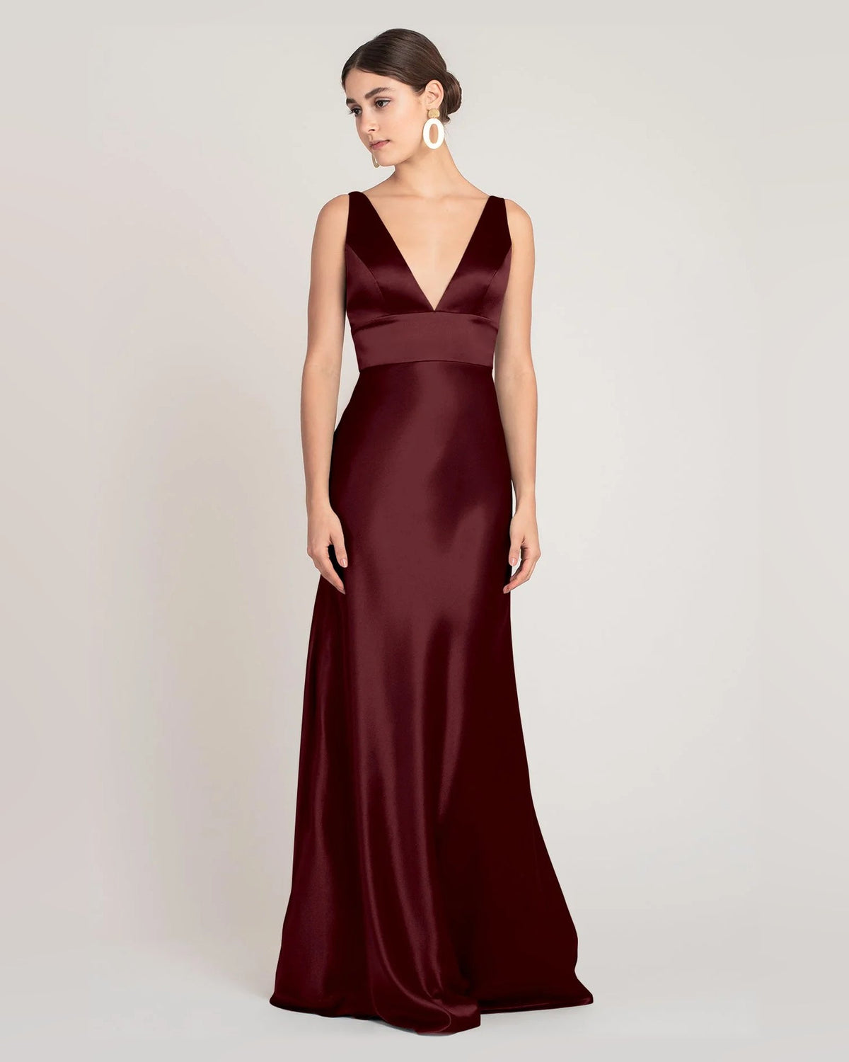 v neck a-line floor-length formal dress - image 5