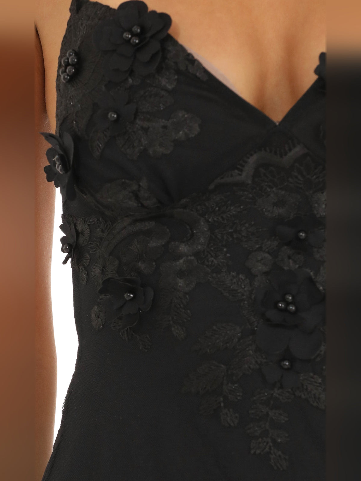 Black homecoming dress with a-line shape