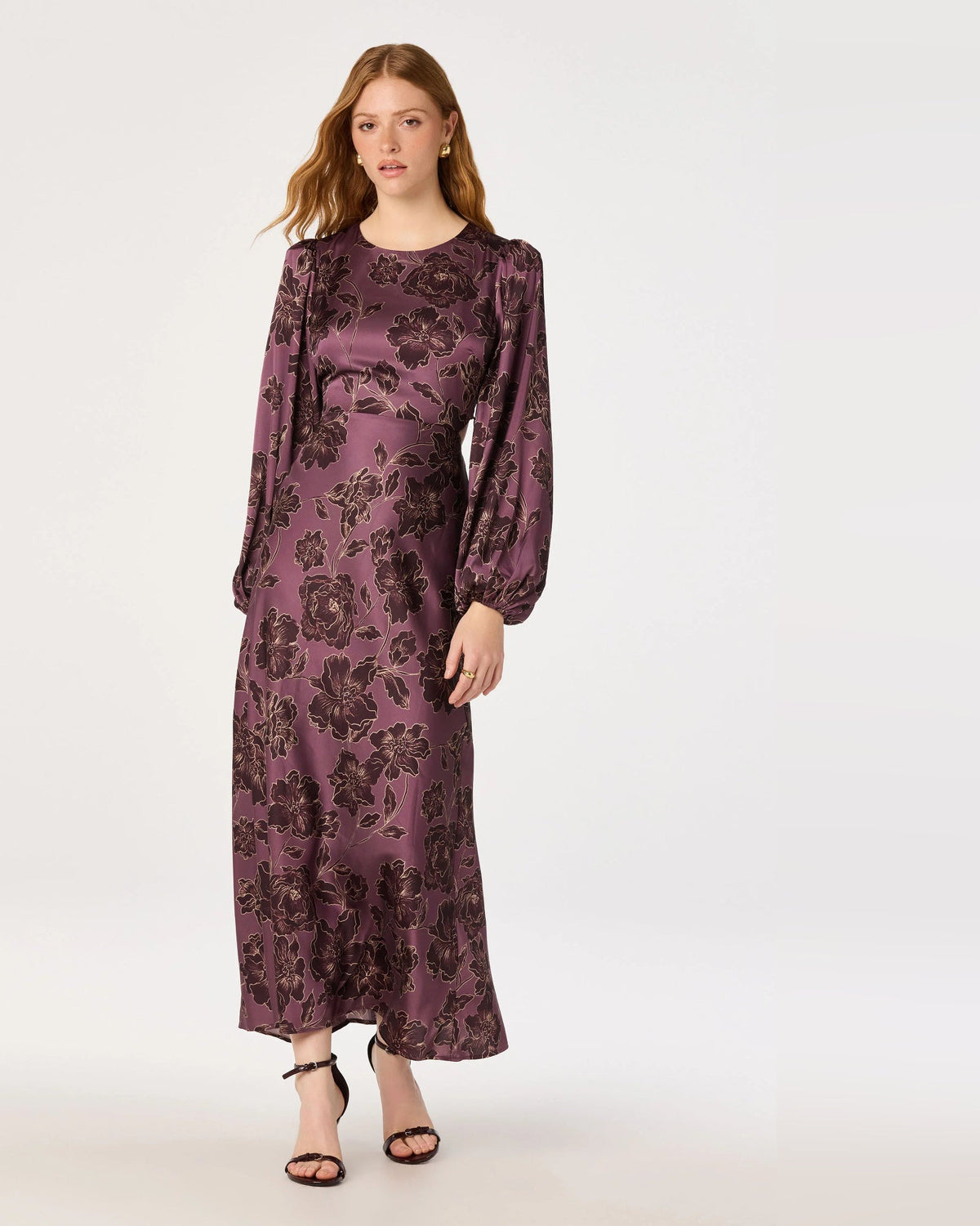 spaghetti strap a-line maxi formal dress - image 5