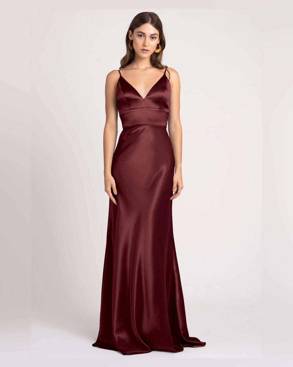 v neck a-line floor-length formal dress - image 5