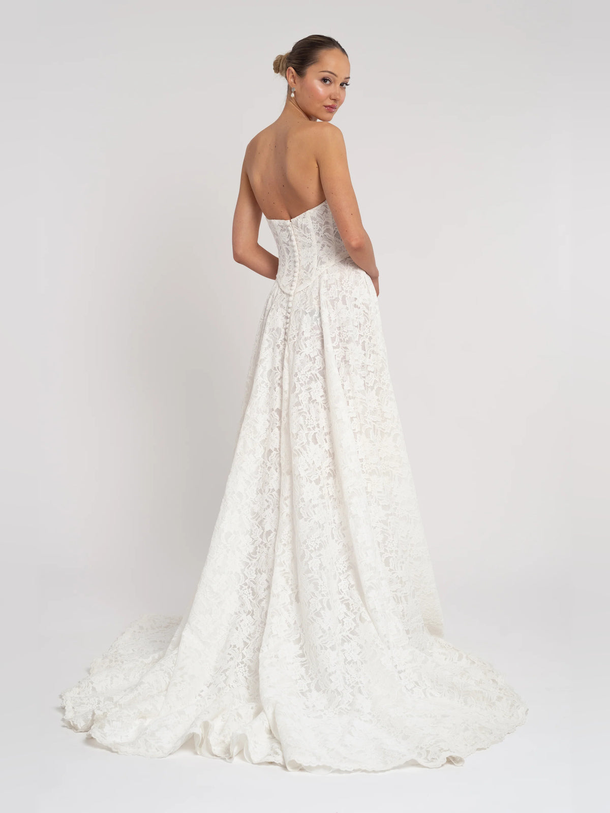 a-line floor-length formal dress - image 5