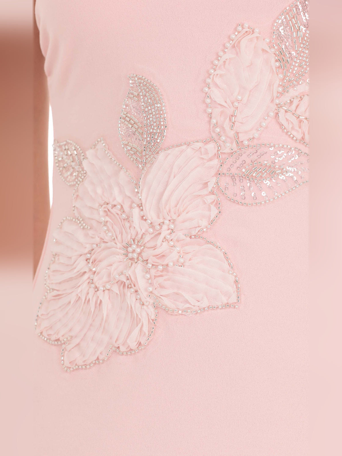 Pink homecoming dress with a-line shape