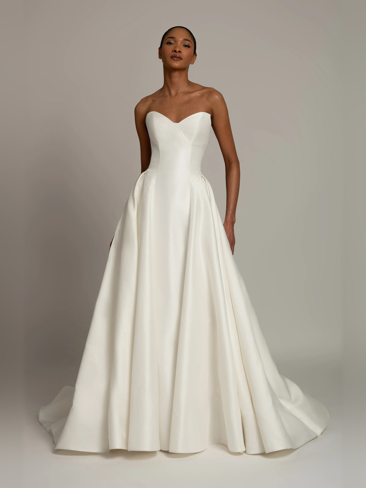 sweetheart ball-gown floor-length formal dress - image 6