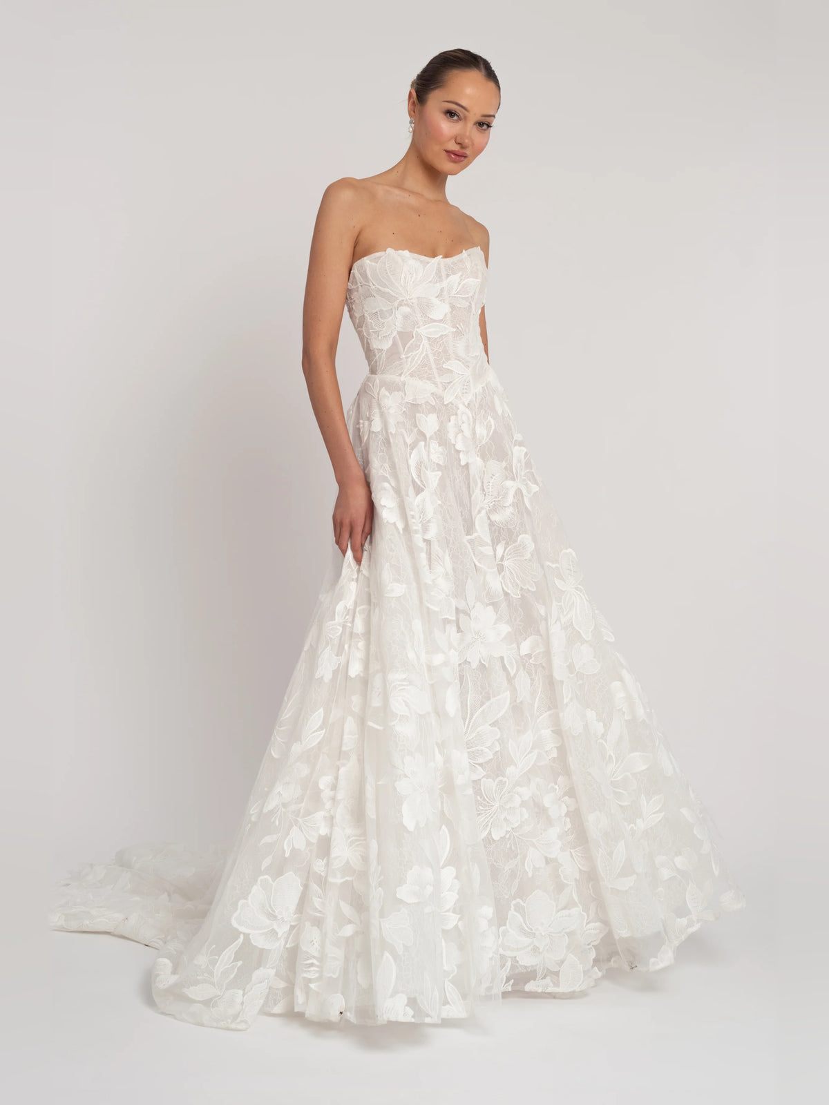 sweetheart a-line floor-length formal dress - image 6