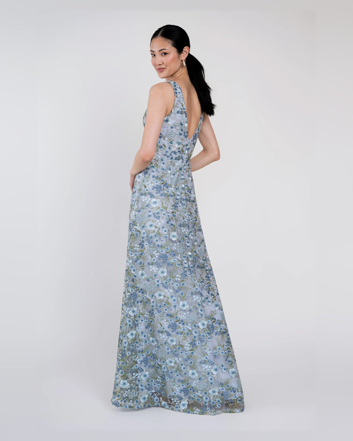a-line maxi formal dress - image 6