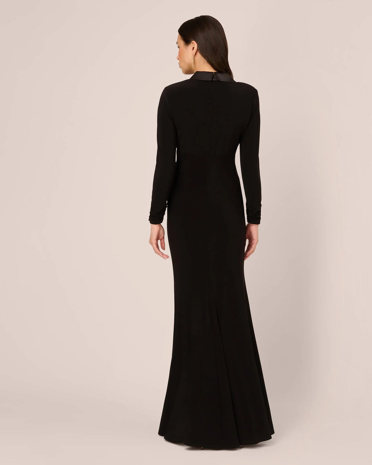 v neck mermaid floor-length mother of the bride dress - image 6