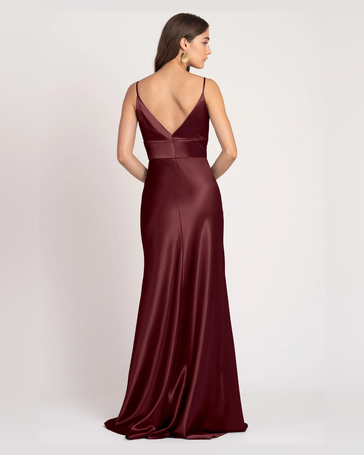 v neck a-line floor-length formal dress - image 6