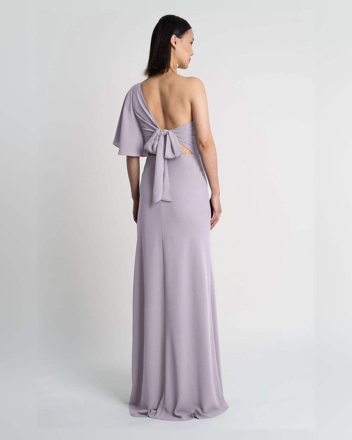 one shoulder a-line floor-length formal dress - image 6